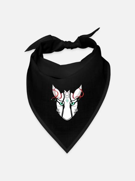 Winter Mask - Bandana - black - Front
