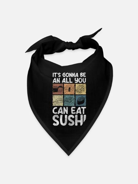Buffet Hunger Hotel - Bandana - black - Front