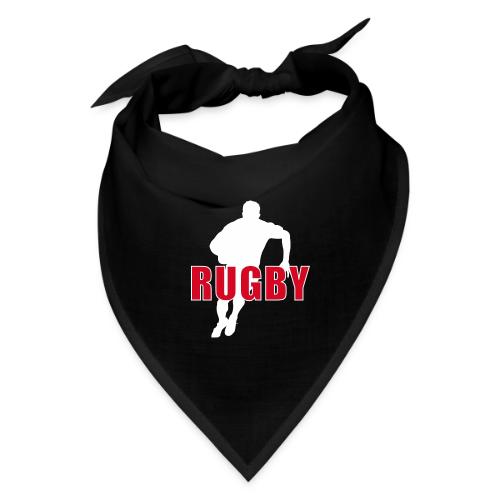 Bold Rugby Action Silhouette - Bandana