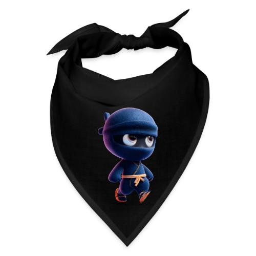 Playful Cartoon Baby Ninja Walking Happily - Bandana