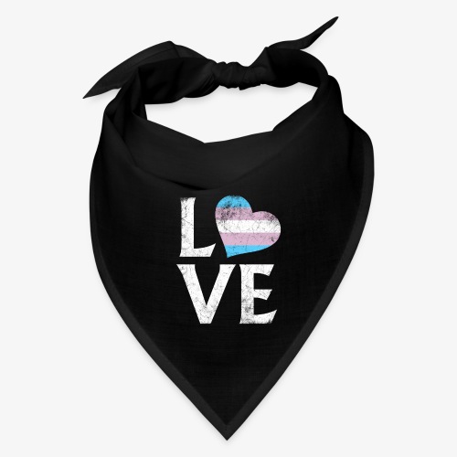 Transgender Pride Stacked Love - Bandana