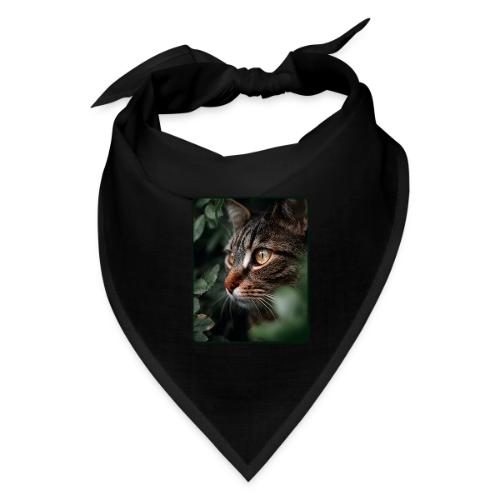 Tabby Cat Jungle Eyes Design - Bandana