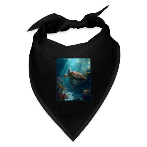 Sea Turtle Coral Reef Design - Bandana