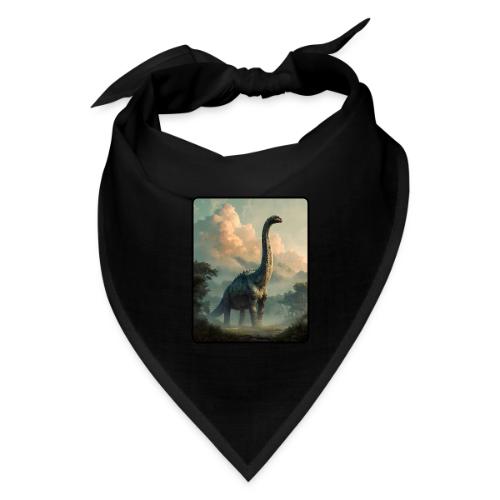 Brachiosaurus Prehistoric Scene Design - Bandana