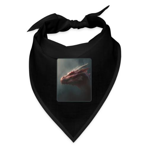 Red Dragon Fog Portrait Design - Bandana