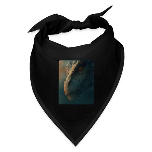 Golden Eye Dragon Close-Up Design - Bandana