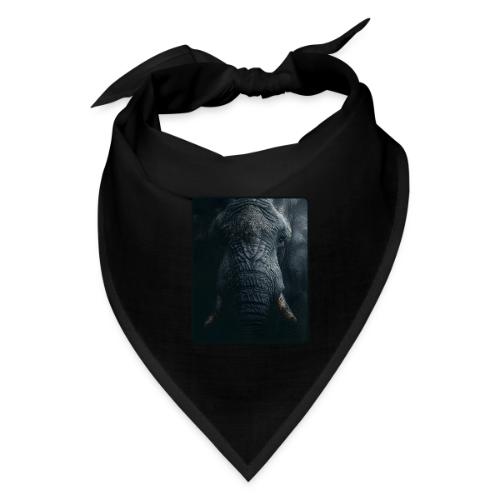 Shadow Elephant Intense Eyes Design - Bandana
