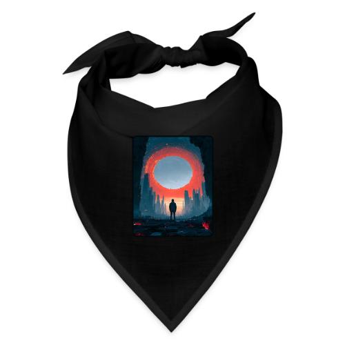 Cosmic Portal Future City Design - Bandana