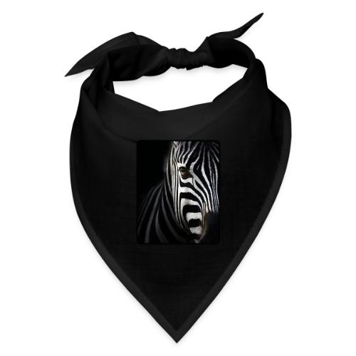 Zebra High Contrast Portrait Design - Bandana