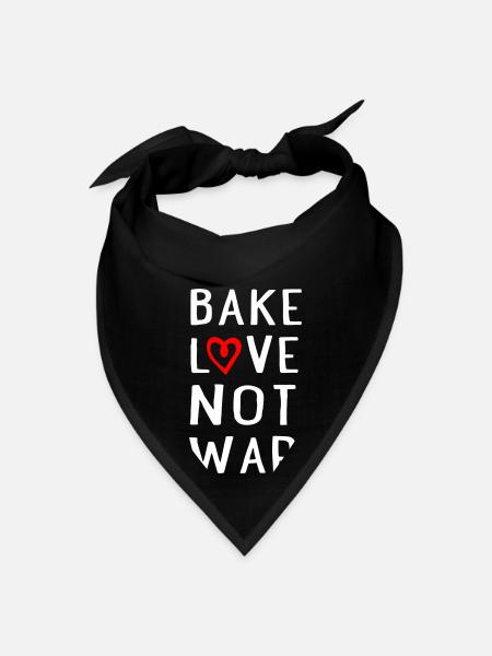 bake - Bandana - black - Front