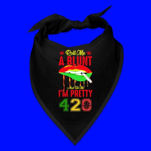 Pleasant 420 Smoke a Blunt Weed Marijuana Design - Bandana