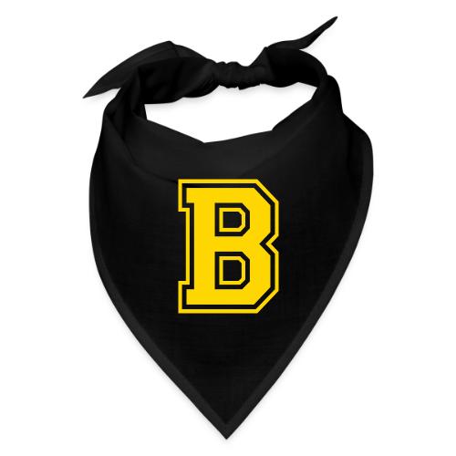 Letter B – Capital Athletic Alphabet Monogram - Bandana