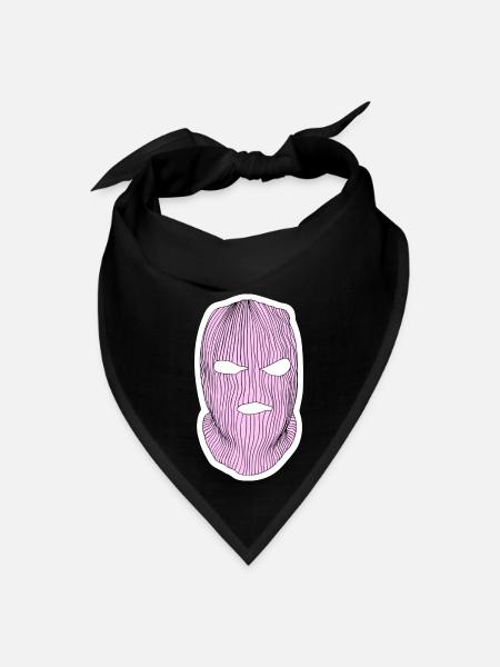 mask - Bandana - black - Front