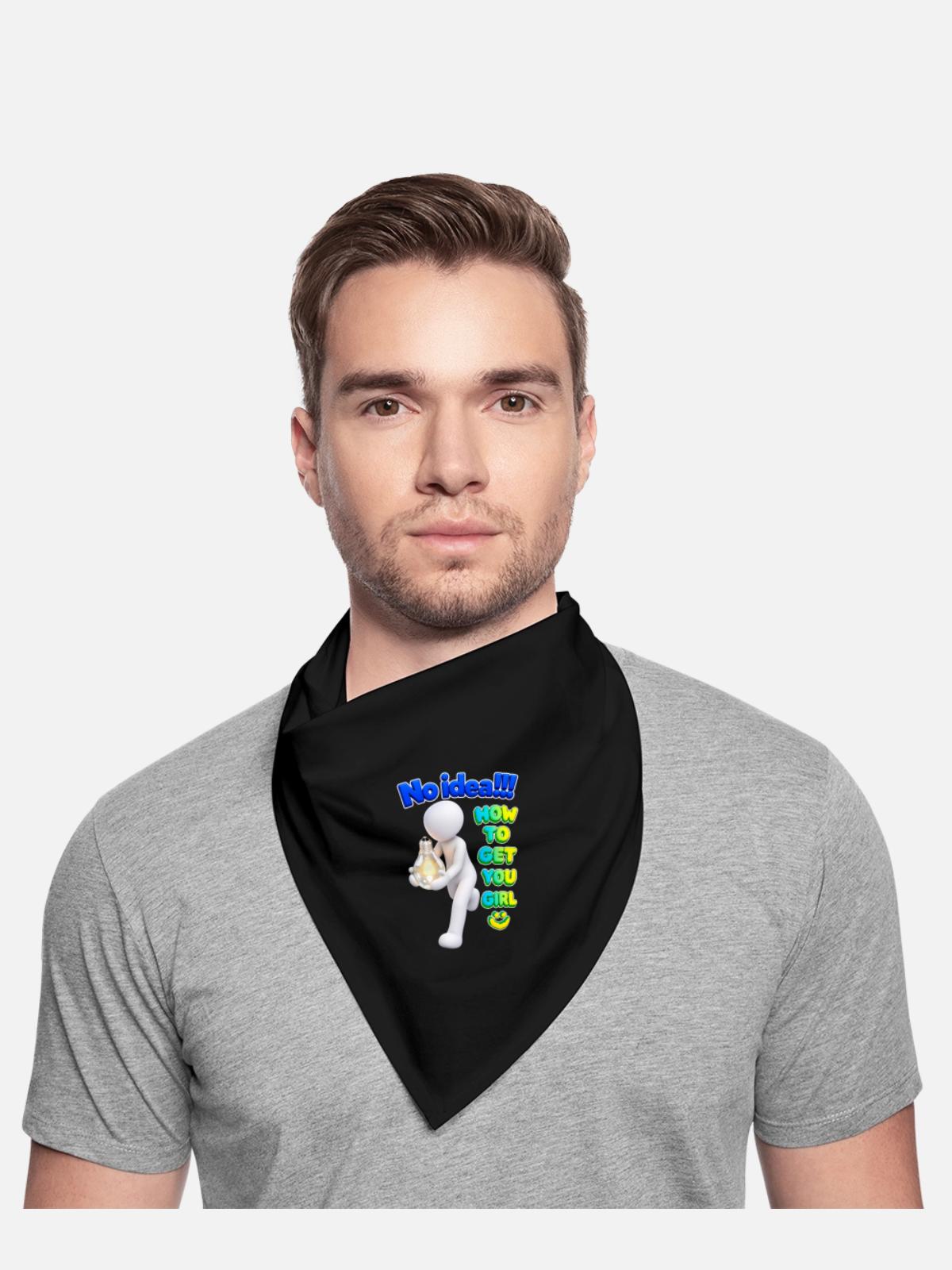 No Idea - Bandana - black - Front - TBD (187cm)
