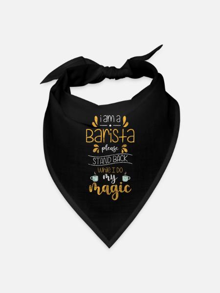 Coffee Portafilter Espresso - Bandana - black - Front