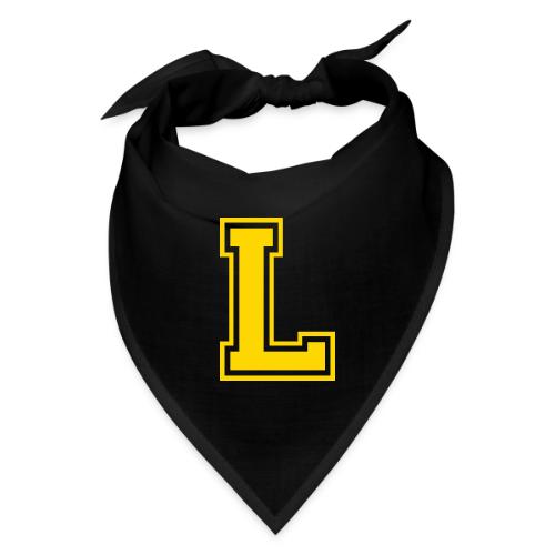 Letter L – Capital Athletic Alphabet Monogram - Bandana
