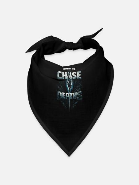 Freediving Apnea Diving Chase Depths - Bandana - black - Front