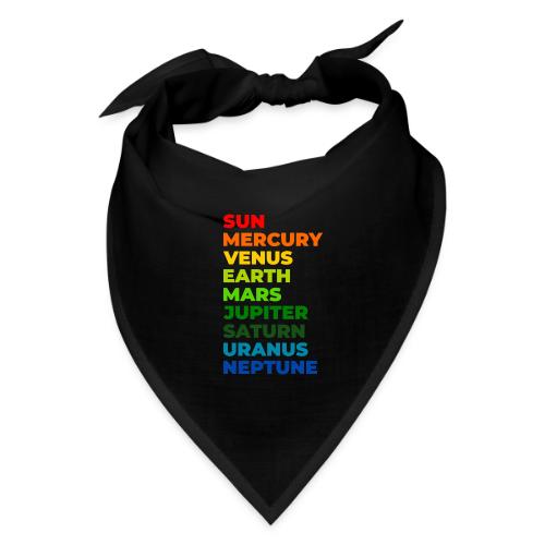 Color the solar system - Bandana