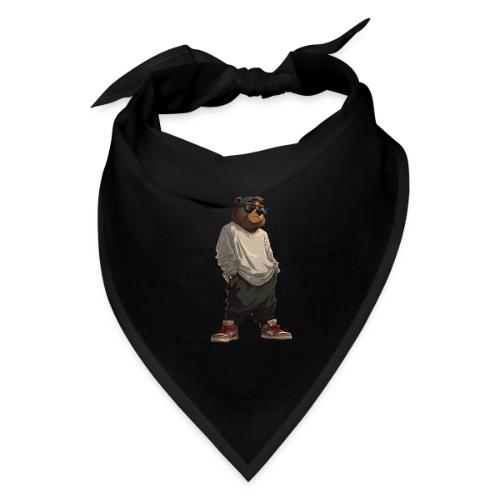 Urban Streetwear Bear Cool Apparel Design - Bandana
