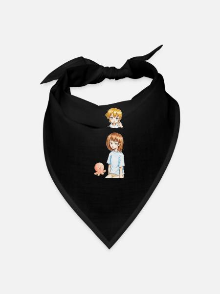 Pastel Melancholy Friends - Bandana - black