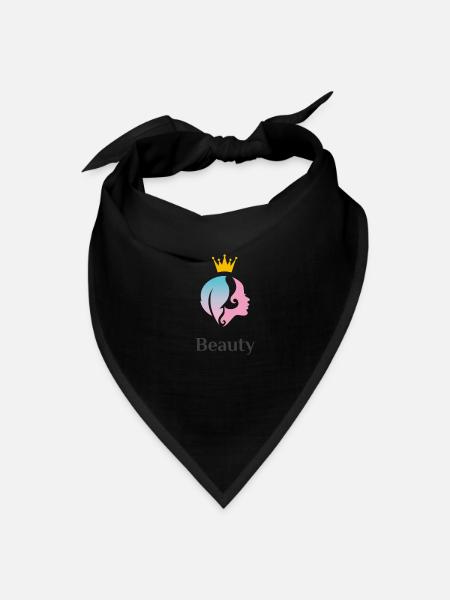 Beauty - Bandana - black - Front