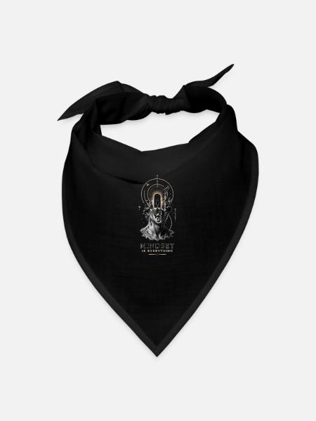 Mindset Is Everything Surreal Stairway - Bandana - black