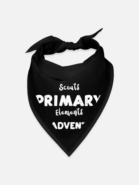 Scouts Primary Elements Of Adven... - Bandana - black - Front