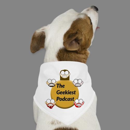 The Geekiest Podcast Logo - Dog Bandana