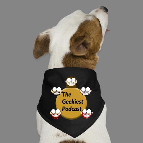 The Geekiest Podcast Logo - Dog Bandana