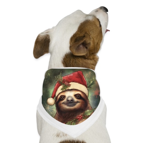 Christmas Sloth - Dog Bandana