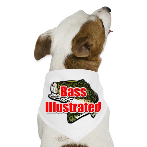 Bass Illustrated - Small1 - Dog Bandana