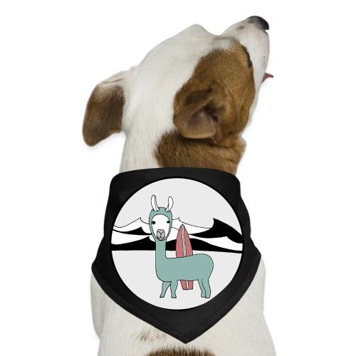Surfin' llama. - Dog Bandana