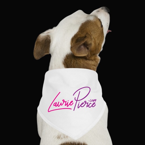 LauriePierce.com Logo - Dog Bandana