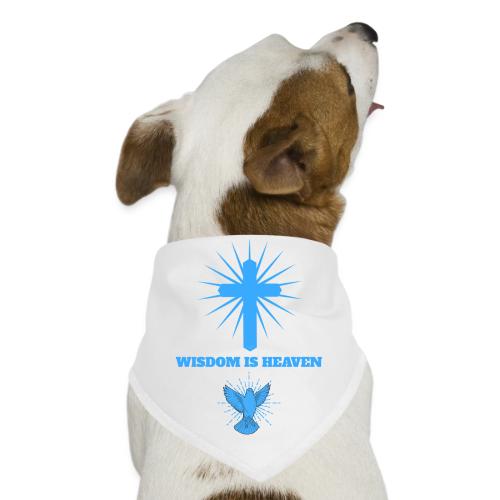 Wisdom Is Heaven - Dog Bandana