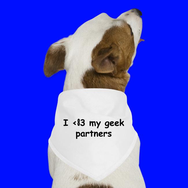 I <83 My Geek Partners (black)