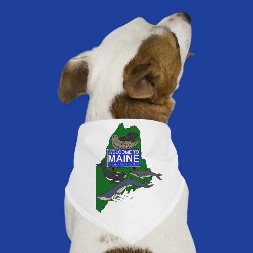 Welcome to Maine Color - Dog Bandana