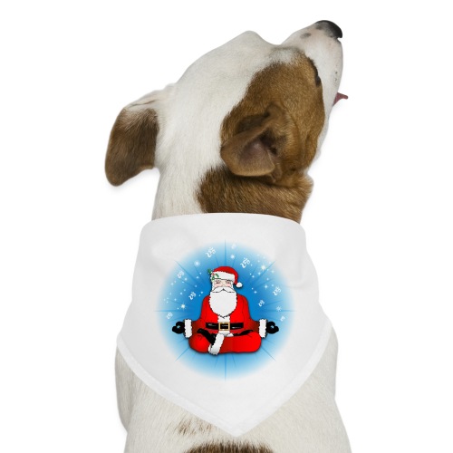 Santa s Meditation - Dog Bandana