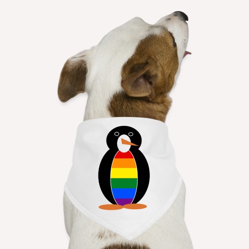 Gay Pride Penguin - Dog Bandana