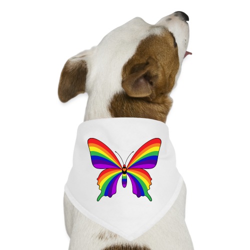 Rainbow Butterfly - Dog Bandana