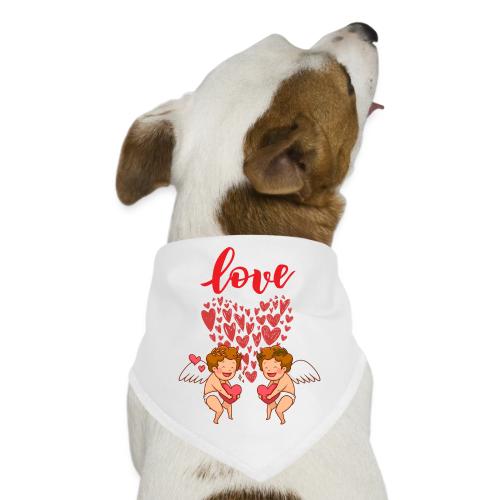 Cupid Love Designs, cupid love angel vibration. - Dog Bandana