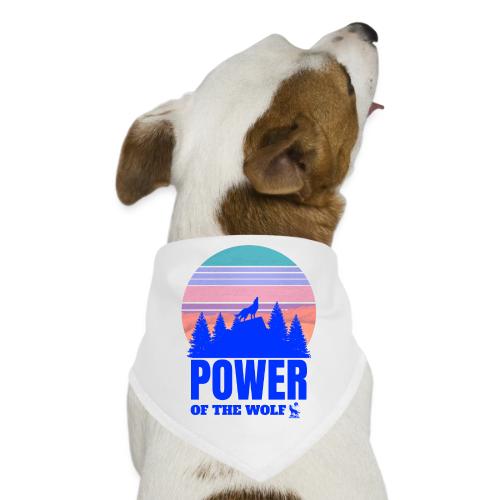 Power Of The Wolf - Dog Bandana