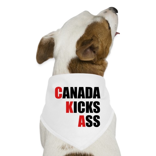 Canada Kicks Ass Vertical - Dog Bandana