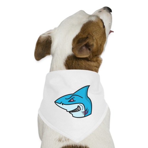 MrFish Vlogs Shark Logo - Dog Bandana