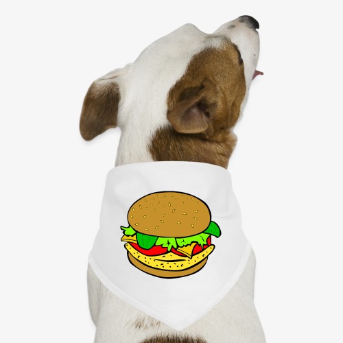 Comic Burger - Dog Bandana
