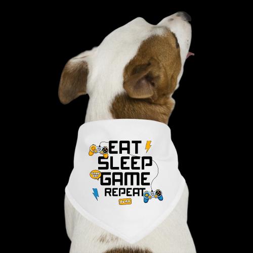 Eat Sleep Game Repeat! - Dog Bandana