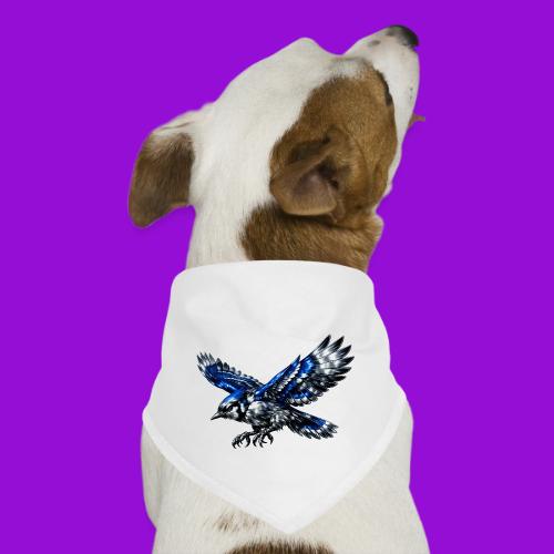 Silver Blue Jay Dive - Dog Bandana