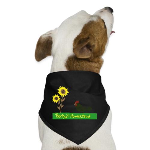 Chicken and Sunflowers - Dog Bandana
