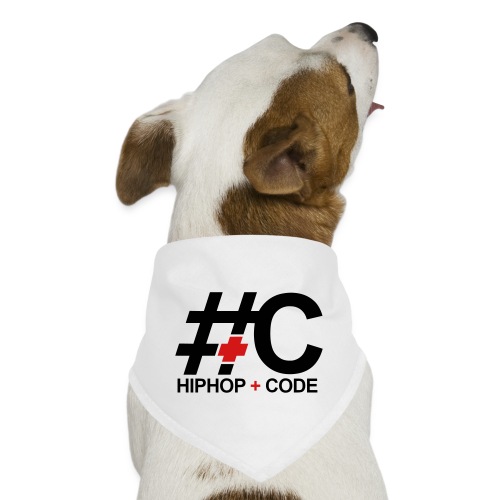 hiphopandcode-logo-2color - Dog Bandana