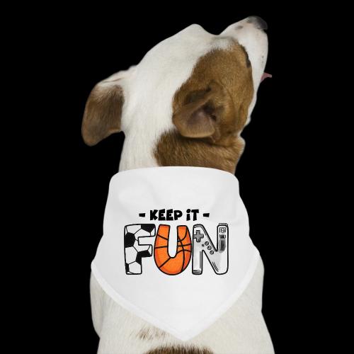 Keep It Fun: Sports & Gaming - Dog Bandana