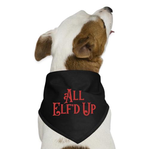 All Elf'd Up in Red - Dog Bandana